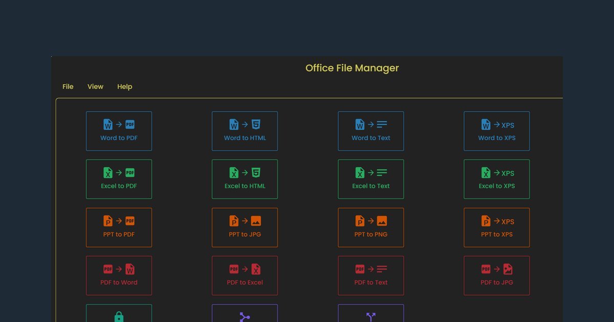 Office File Manager Offline Word Excel PowerPoint PDF Converter office-file-manager-offline-word-excel-powerpoint-pdf-converter